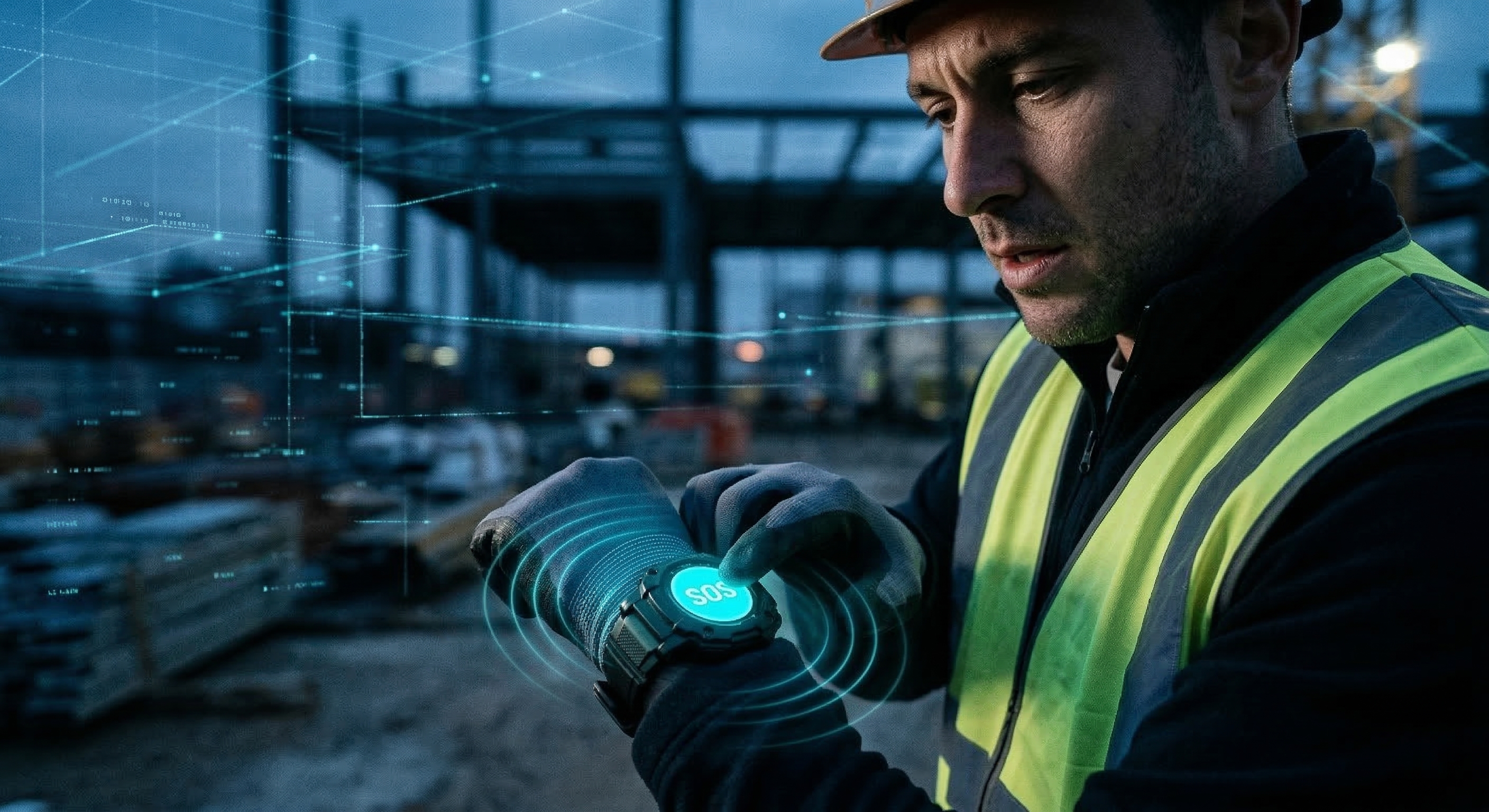 SOS wearable cantiere